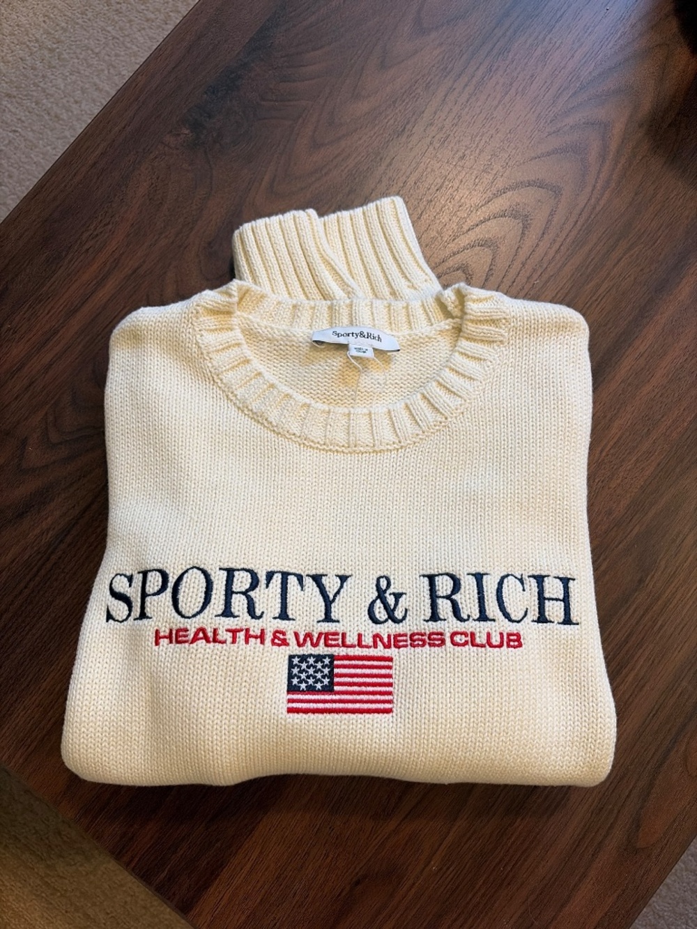 S&R Nautical Knitted Sweater - Ecru - Picture 2 of 3